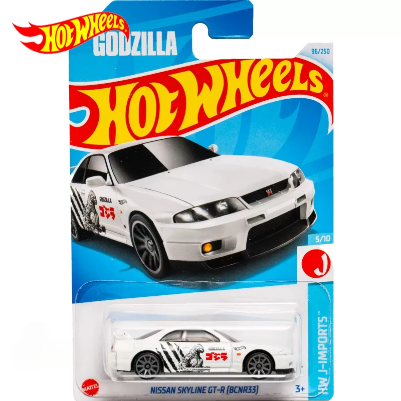 2024 оригинальная модель автомобиля Hot Wheels Nissan Skyline GT-R(BCNR33), игрушки для мальчиков 1/64, литые модели автомобилей из сплава, коллекция, подарок на день рождения