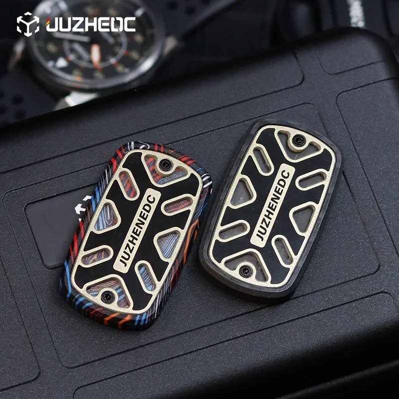 EDC углеродное волокно алюминиевый сплав G10 Push Slider механические интенсивные декомпрессионные игрушки EDC инструменты