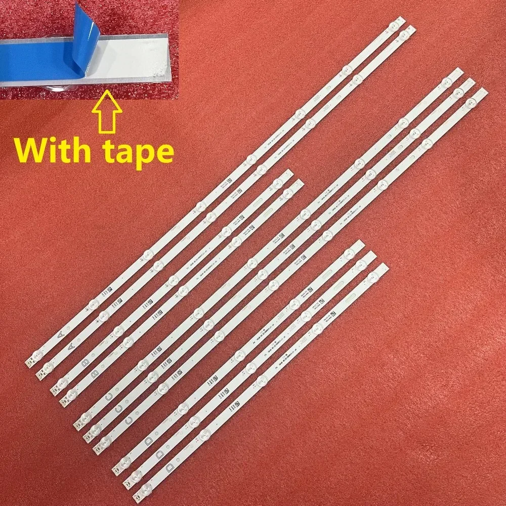 Светодиодная лента для Toshiba 65QA4C63DG 65QA5C63DG 65QA7D63DG 65QA5D63DG 65QA4C63DB 65QA5C63DB 65QA7D63DB 65QA5D63DB QLED65UHDS