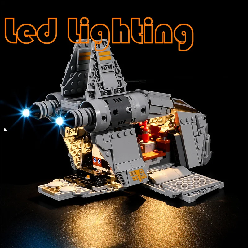 Осветительный набор для 75338 засады на Ferrix Starings Wars не включает Строительные блоки (только светодиодный фотокомплект)