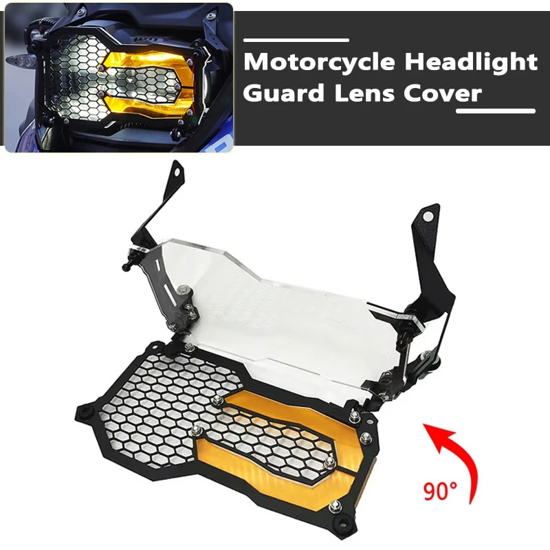 Для BMW R1250GS R1200GS R1250 GS LC ADV R 1200GS Adventure 2014-2023 2021 2022 Защитная решетка для фар Защитная крышка