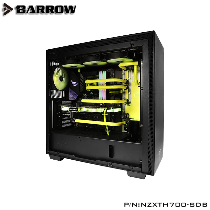 Barrow NZXTH700-SDB, доски для акварели для NZXT H700 чехол, для водяного блока процессора Intel и сборки с одним/двойным графическим процессором