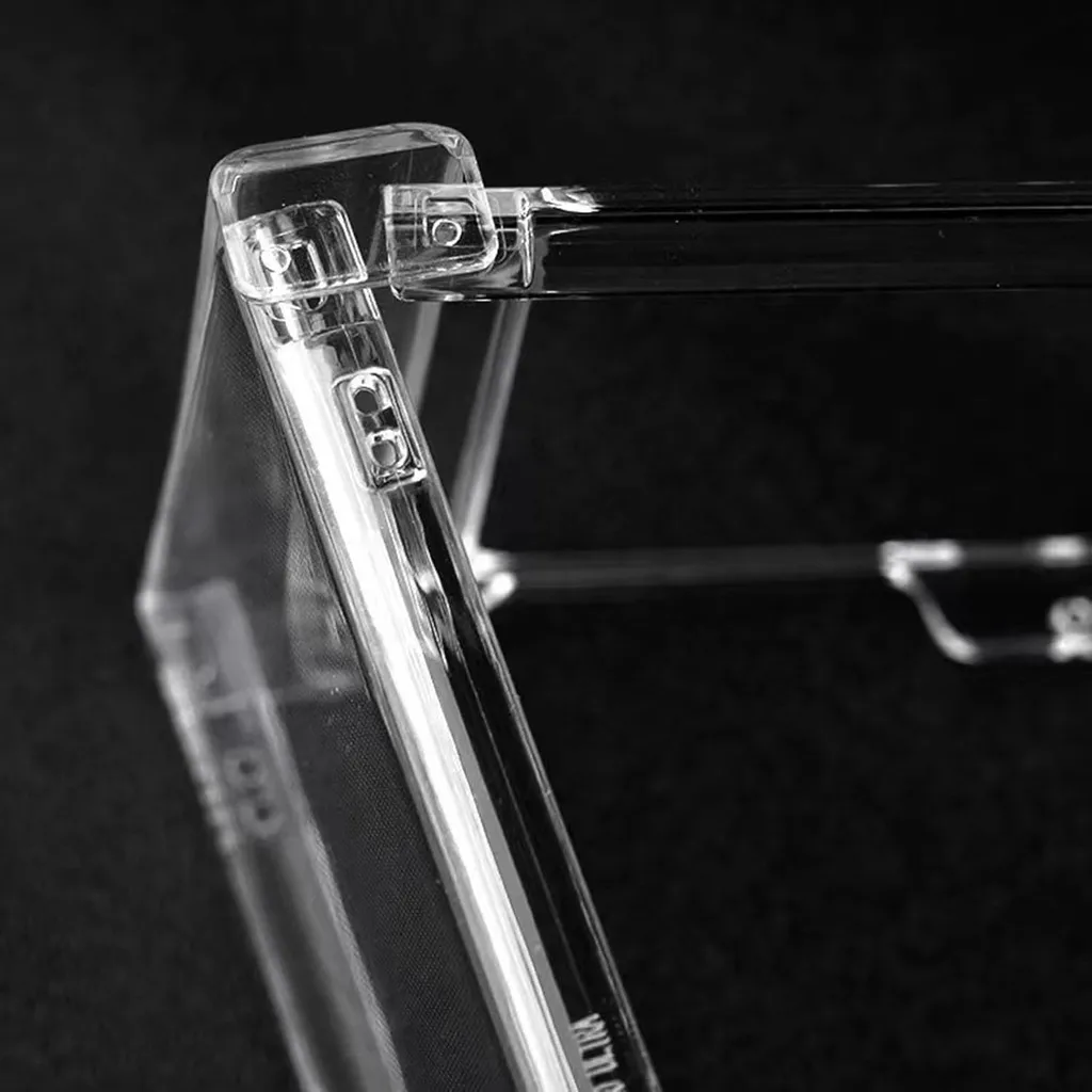 Фото Прозрачный чехол с защитой шарнира для Motorola Razr 50 Ultra Razr + 2024 Razr Plus, твердая обложка №4
