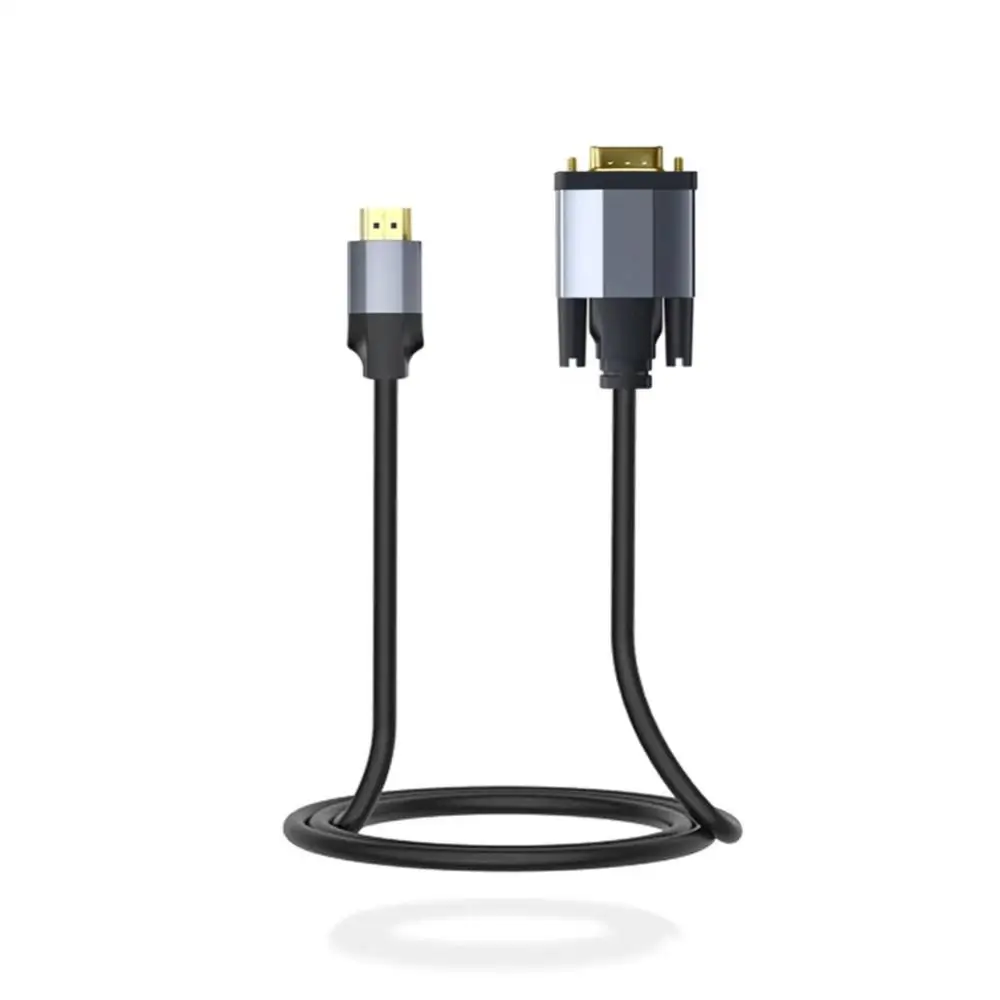Фото Кабель передачи данных HDMI-совместимый штекер Vga штекер 1080p HDMI-совместимый кабель Vga №2