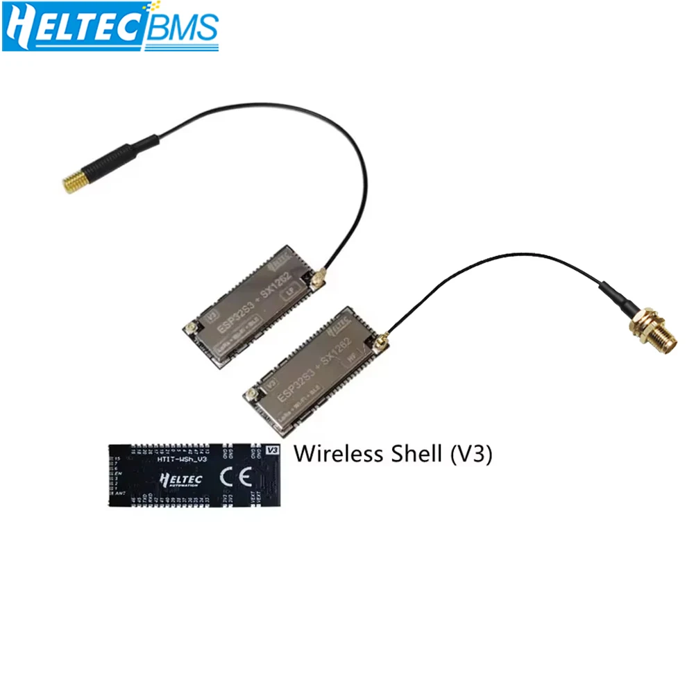 Беспроводной корпус Heltec (V3) с микросхемой узла ESP32-S3 SX1262 LoRa с поддержкой Wi-Fi, BLE и LoRa Arduino