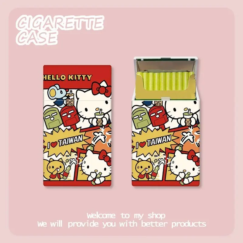 Sanrio Hello Kitty портсигар экшн аниме фигурки милое девичье сердце портсигар милые дымчатые украшения подарки (art.: 3920ccc978b7f) - 3920ccc978b7f