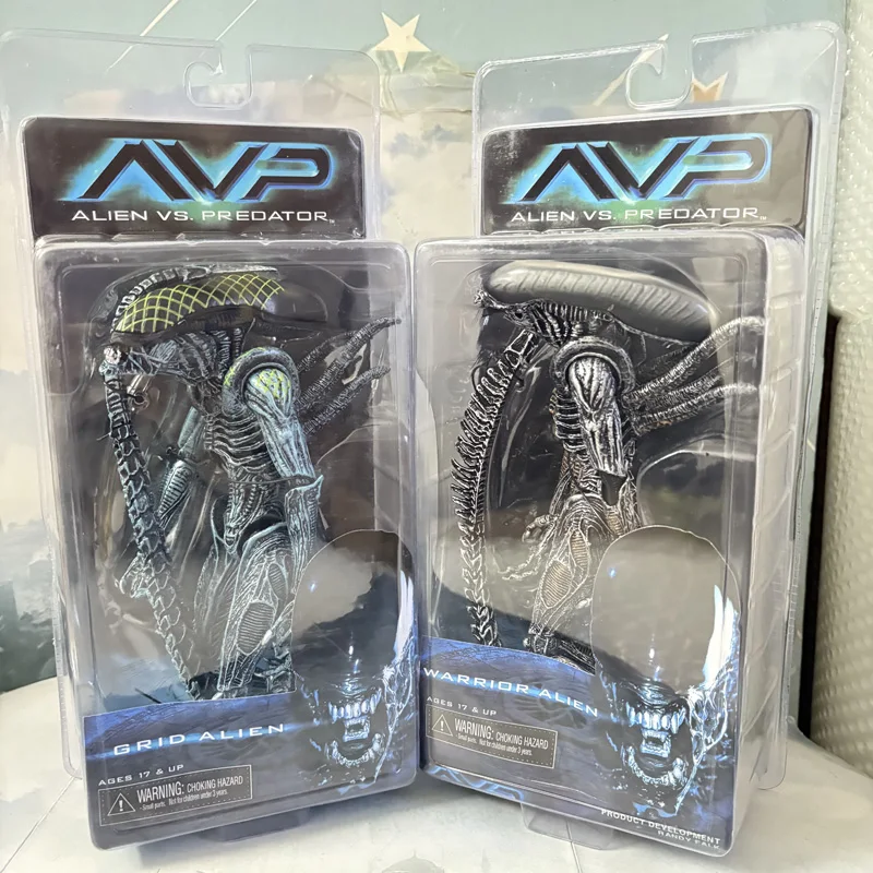 NECA Xenomorph Alien Warrior Grid Alien Фигурка AVP ALIENS VS.PREDATOR ПВХ Фигурки Коллекционная модель Игрушечные фигурки Подарки