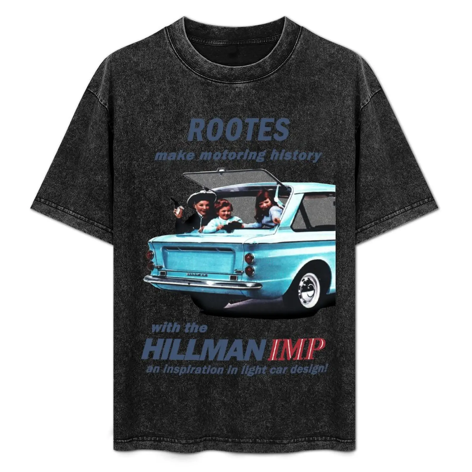 Футболка HILLMAN IMP, мужская футболка, летняя одежда, футболка с короткими рукавами, футболки с аниме, мужские хлопковые футболки