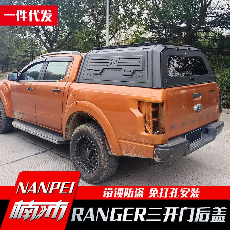 Подходит для Ford RANGER Langjiu T6/T7 Mazda BT50, пикап, трехдверный задний ящик, модификация высокой крышки