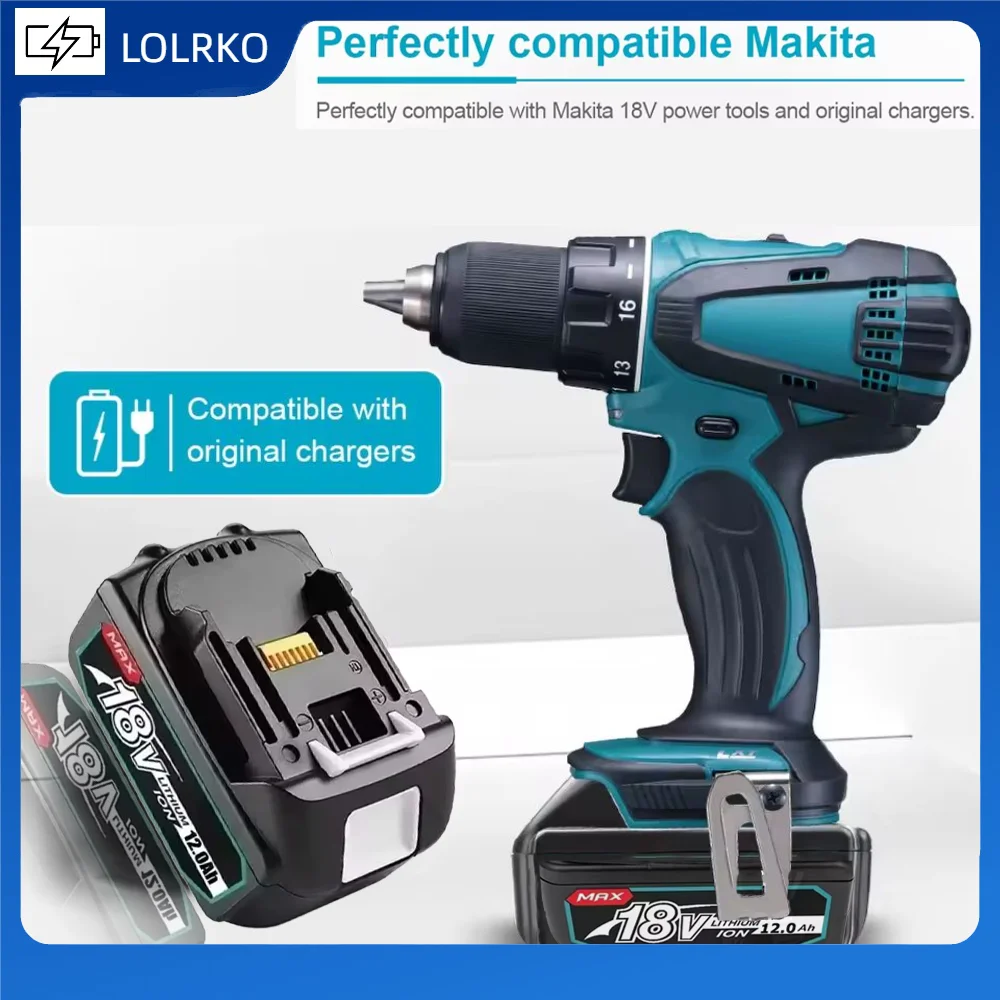 2025 Модернизированный 18 В для Makita BL1860 BL1850B BL1850 BL1840 BL1830 BL1820 BL1815 LXT-400 Сменная литиевая батарея