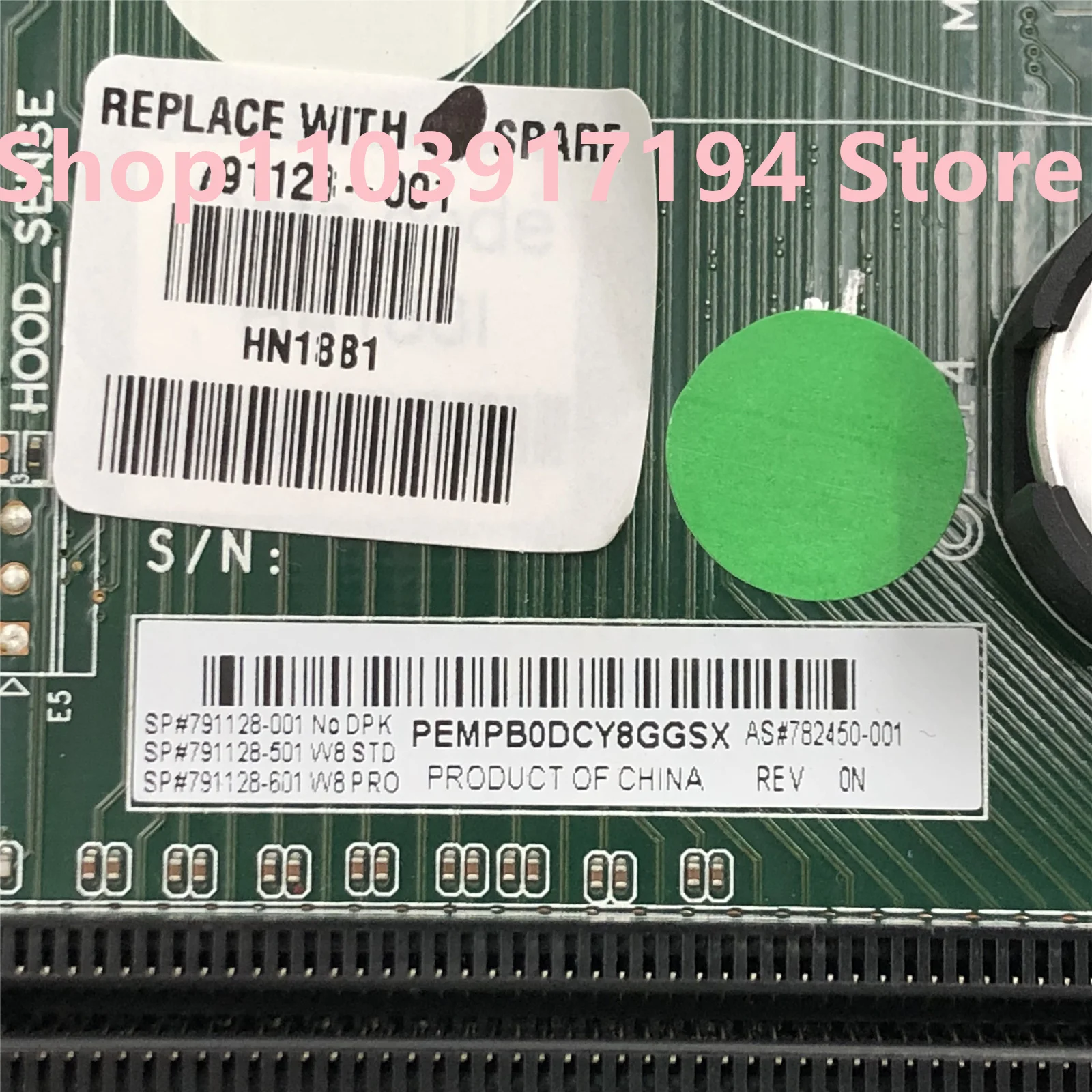 Материнская плата для HP 280 Pro G1 MT 791128-001/782450-001 FX-ISB-8X-3