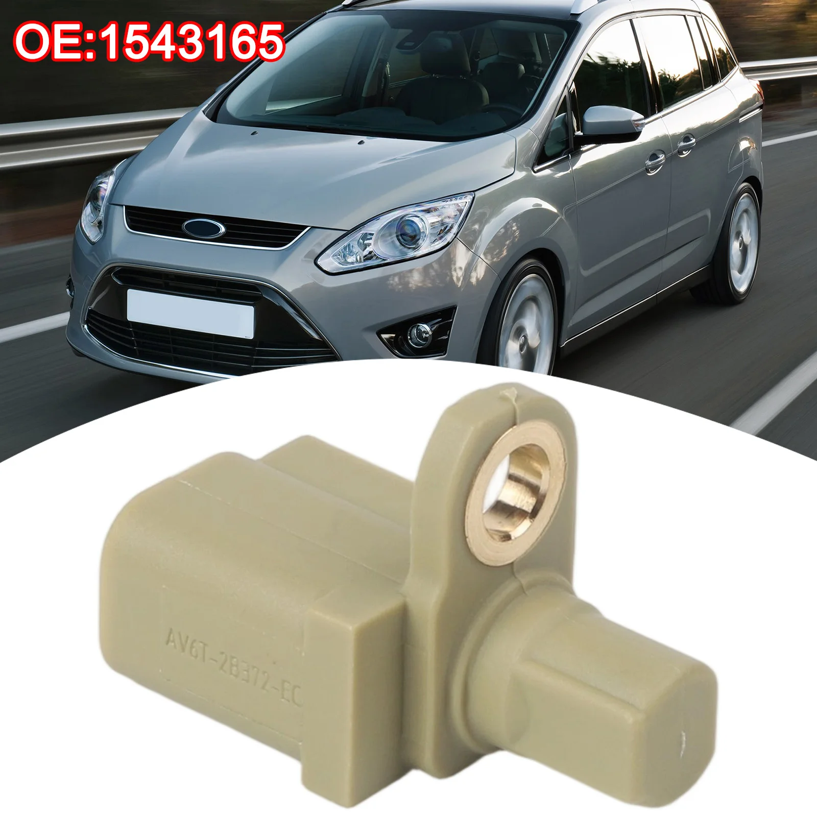 Фото Для C-MAX Для Focus Датчик скорости ABS Задний датчик скорости ABS, как показано на рисунке, изготовленный из высококачественных материалов №5