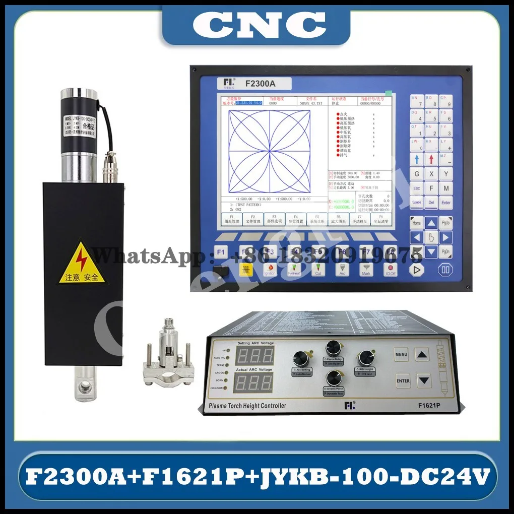 CNC 2axis F2300A контроллер системы плазменной резки F1621 цифровой дуговой регулятор высоты
