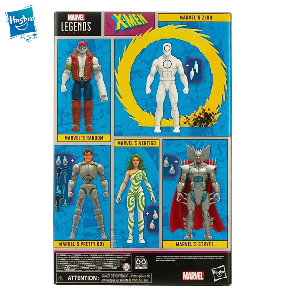 Hasbro легенды Marvel 2023 X-Men 60Th случайный Zero Pretty Boy Вертиго Stryfe 6 дюймов 16 см детская игрушка Подарки Коллекционные игрушки (art.: 3920c1a8632b5) - 3920c1a8632b5