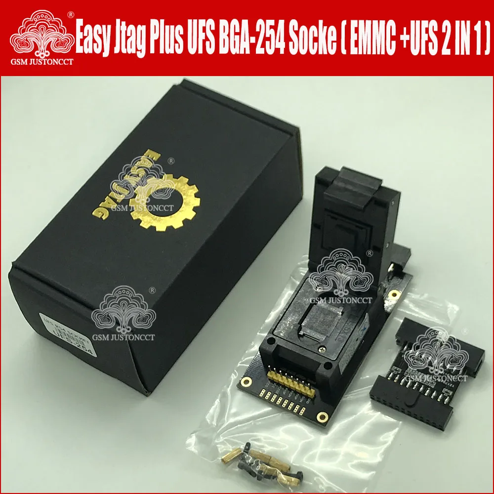 Фото Новейший ОРИГИНАЛЬНЫЙ адаптер Easy-Jtag Plus UFS BGA-254 / EMMC 254 (EMMC + UFS 2 в 1) для EASY JTAG PLUS BOX work №3