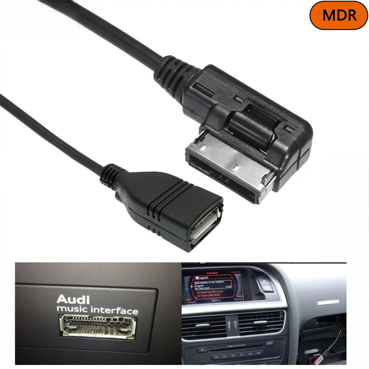 Автомобильный аудио музыкальный USB разъем AUX кабель медиа AMI MMI адаптер для Audi A3 8V S3 A4 B6 B7 B8 A6 C6 C7 Q7 для VW Golf 6 Passat