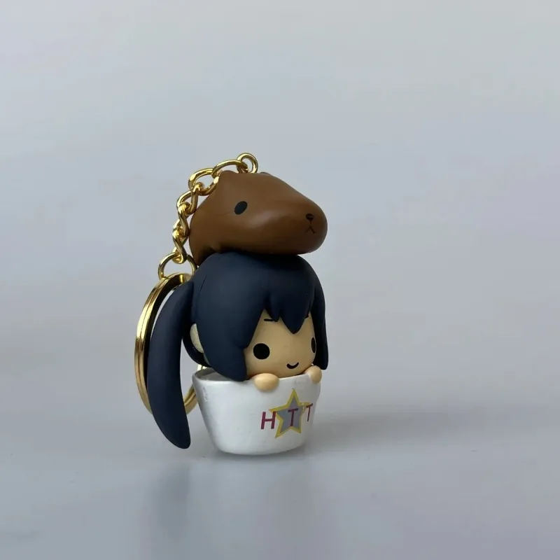 Версия Bean Eye K-ON Nakano Azusa Tainaka Ritsu, мини-чайная чашка, стили аниме, модель персонажа, игрушка, кулон, брелок