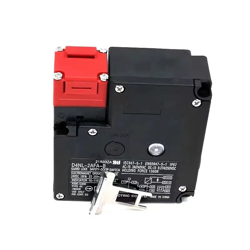 Прерыватель безопасной двери, D4NL-1AFA-B, D4NL-2AFA-B, D4NL-4AFA-B, D4NL-1BFA-B, cerradura electromagnética, Control de a