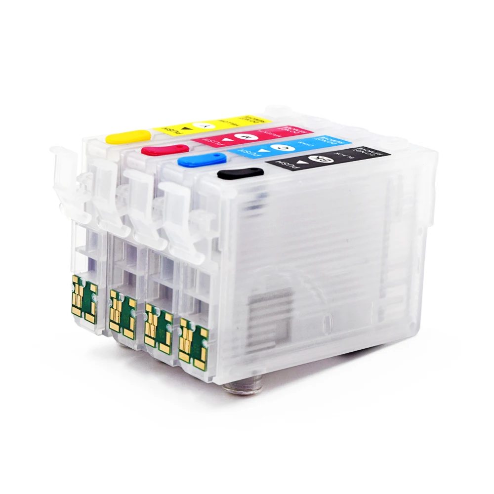 604 604XL многоразовый чернильный картридж с чипом для Epson XP-2200 XP-2205 XP-3200 XP-3205 XP-4200 WF 2930 2935 2950