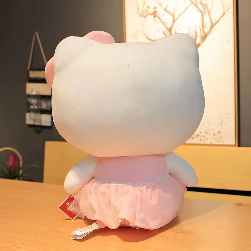 Фото 30/40 см Sanrio Kt Hellokitty Baby Sleep Companion кукла милый кот плюшевая игрушка успокаивающая кукла для девочек мягкие подушки для дома подарки №4