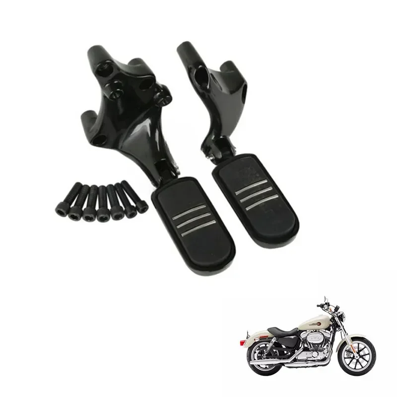 Аксессуары для мотоциклов, подножки, крепление для Harley Sportster XL 883 1200 Pegstreamliner в стиле 2014-2019 2018 2017