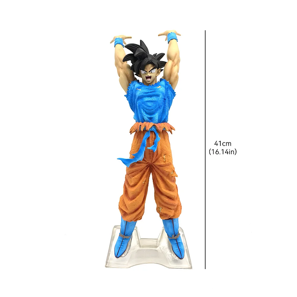 Фото 41 см Dragon Ball Anim Z Zero Son Goku Genki Dama Spirit Bomb Модель Фигурка Коллекционная модель куклы Игрушки Фигурки Brinquedo №2