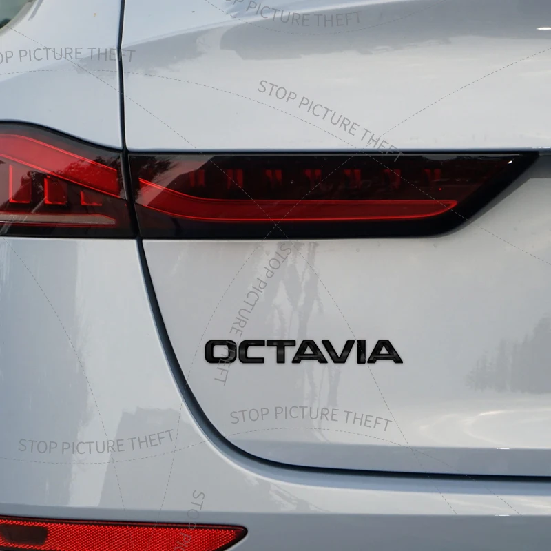 Металлическая 3d-наклейка на задний бампер Skoda Octavia Kodiaq Karoq Kamiq Yeti Rapid Fabia Superb 4x4, 1 шт. (art.: 3920c7298c719) - 3920c7298c719