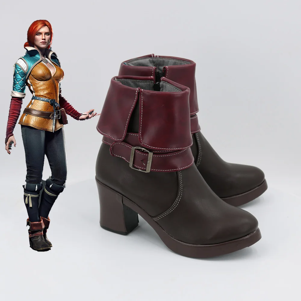 Фото Костюм для косплея Wild Hunt Triss Merigold, обувь для косплея на Хэллоуин №2