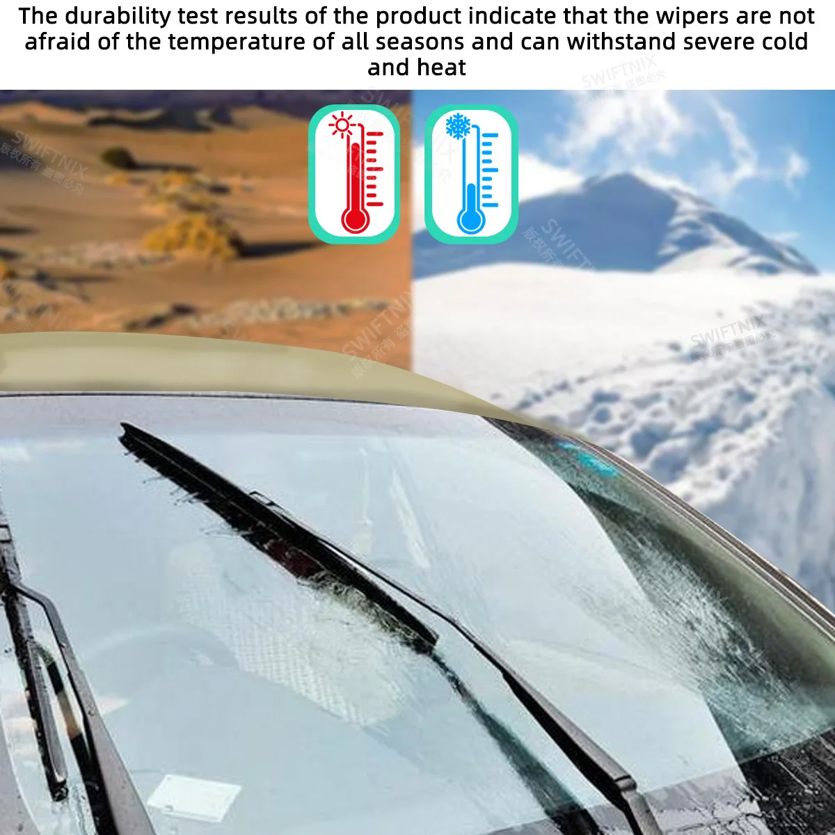 Фото Двойные резиновые автомобильные дворники для Hyundai i20 PB 2008-2014, стеклоочистители, резиновые автомобильные аксессуары №4