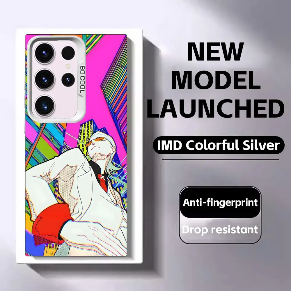 Фото Чехол для телефона Hot anime To Be HERO, белый, цветной, серебристый, подходит для Samsung S25 S24 S23 S22 S21 S20 Plus Ultra Note20 №3