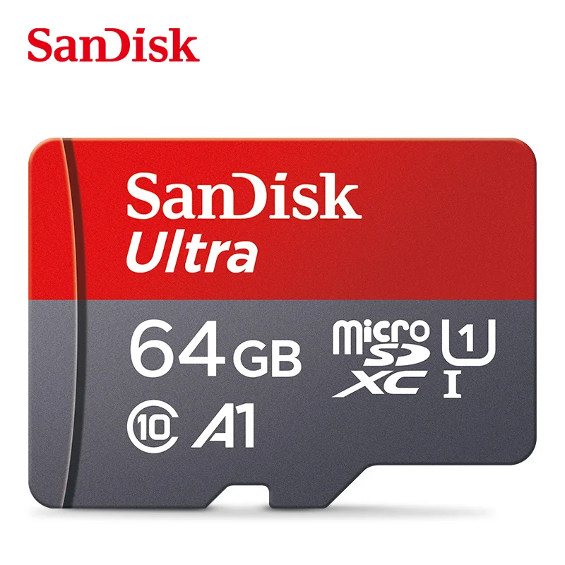 Фото SanDisk Оригинальная карта памяти 128 Гб 64 ГБ 32 ГБ A1 Micro TF SD карта класса 10 U1 256 ГБ 512 ГБ 1 ТБ флэш-карта для Samrtphone/PC №2