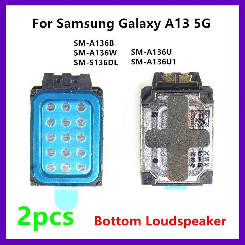 Нижний громкий динамик, зуммер, модуль звонка для Samsung Galaxy A13 SM-A136U A136 SM-A136B A136W, запасные части