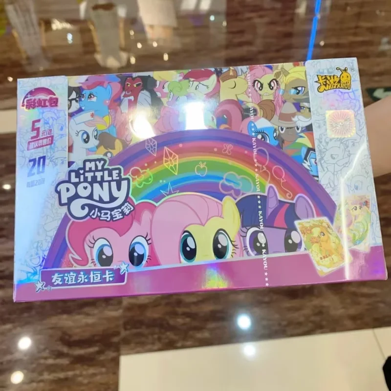 Фото 100% натуральная Kayou Little Pony, волшебные карты дружбы, милые забавные вечерние карты дружбы, Eternal Huiyue Pack, коллекционная карта №5