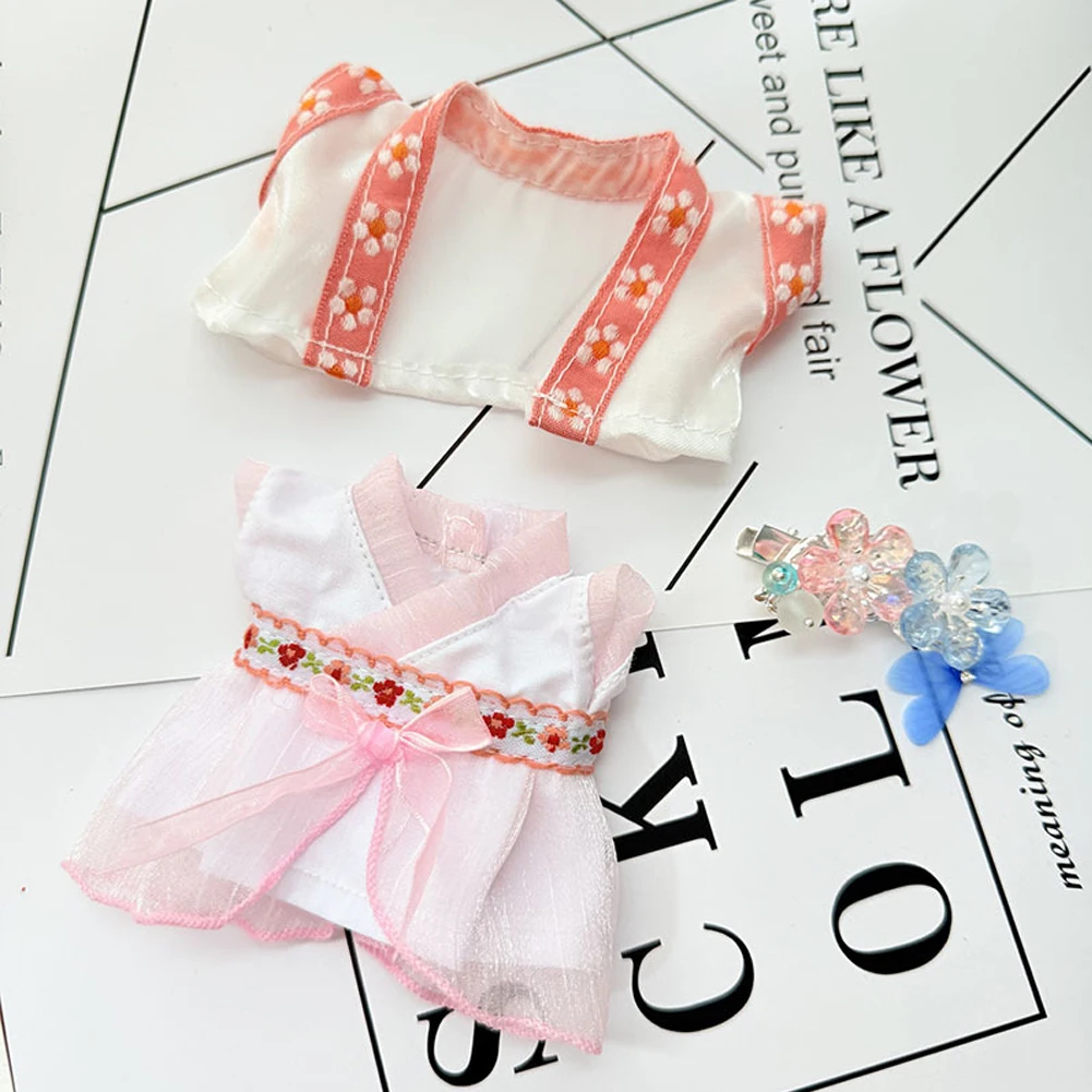 Костюм Hanfu Labubu Ropa, древний костюм, комплект одежды 17 см, одежда для куклы Labubu в китайском стиле (art.: 3920cd34edb7b) - 3920cd34edb7b