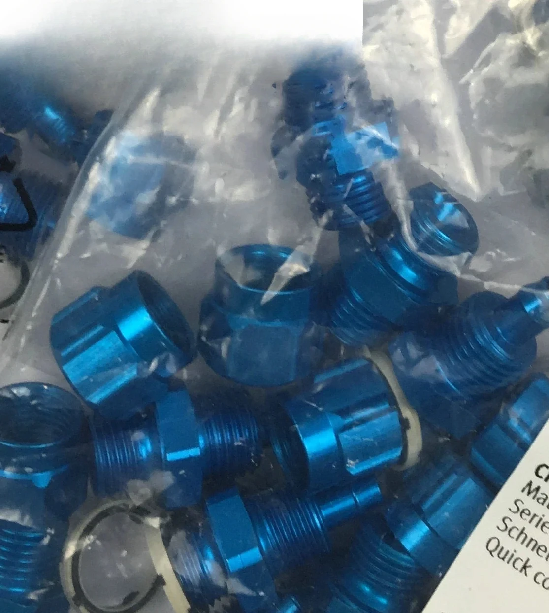 10 шт. прямоугольный быстрозакручивающийся разъем LCK-1/8-PK-4-KU 6259, новый