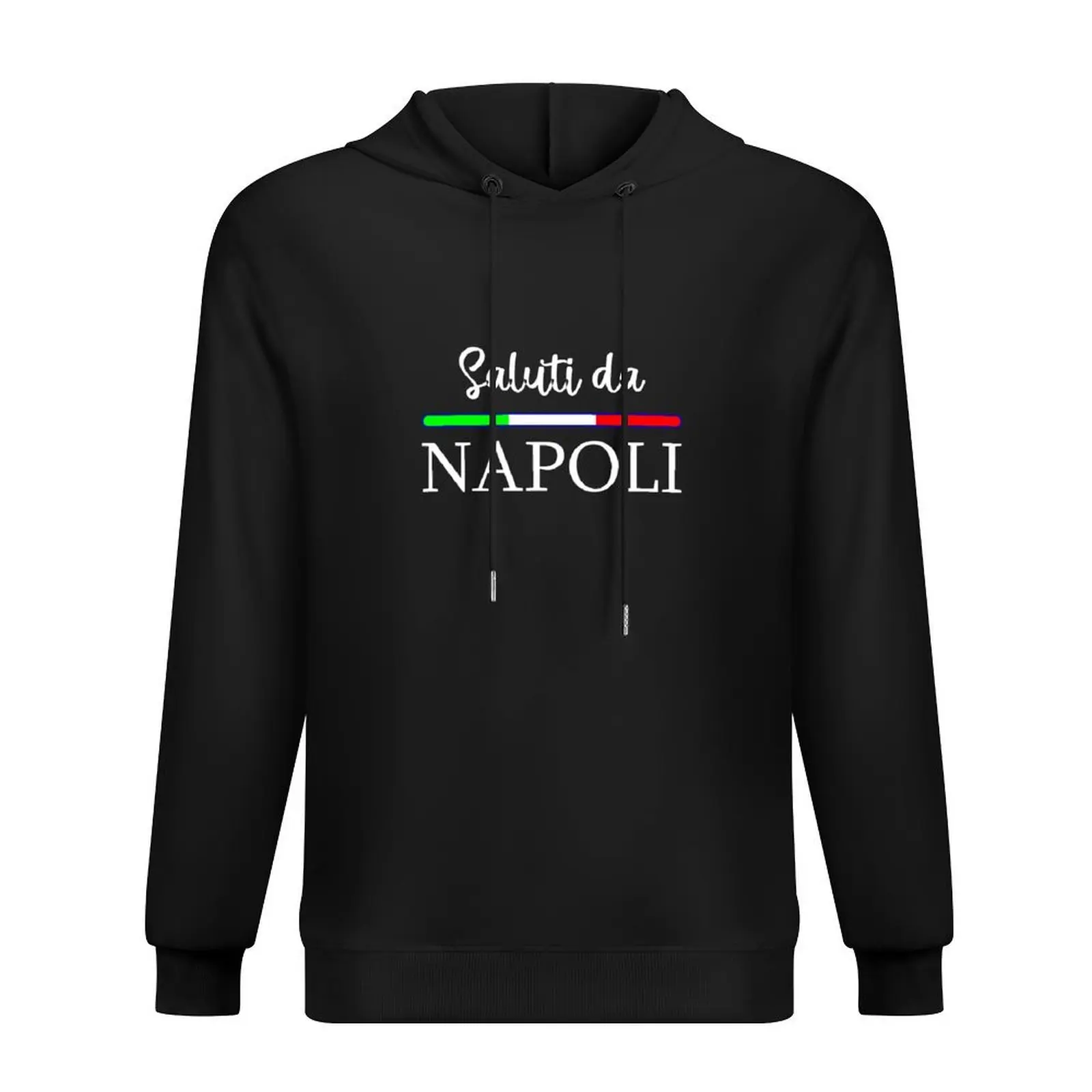 Saluti da Napoli, ricordi e сувенир Napoli, автор Африка Дейельда Толстовка с капюшоном, рубашка с капюшоном, одежда для мужчин, мужская одежда, новая футболка с капюшоном