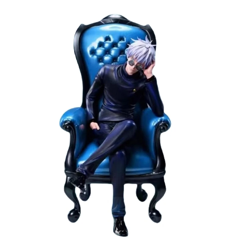 22,5 см черно-белый Bw Studio Gk Jujutsu Kaisen Gojo Satoru аниме фигурка Коллекционный гаражный комплект модель статуя игрушки подарок