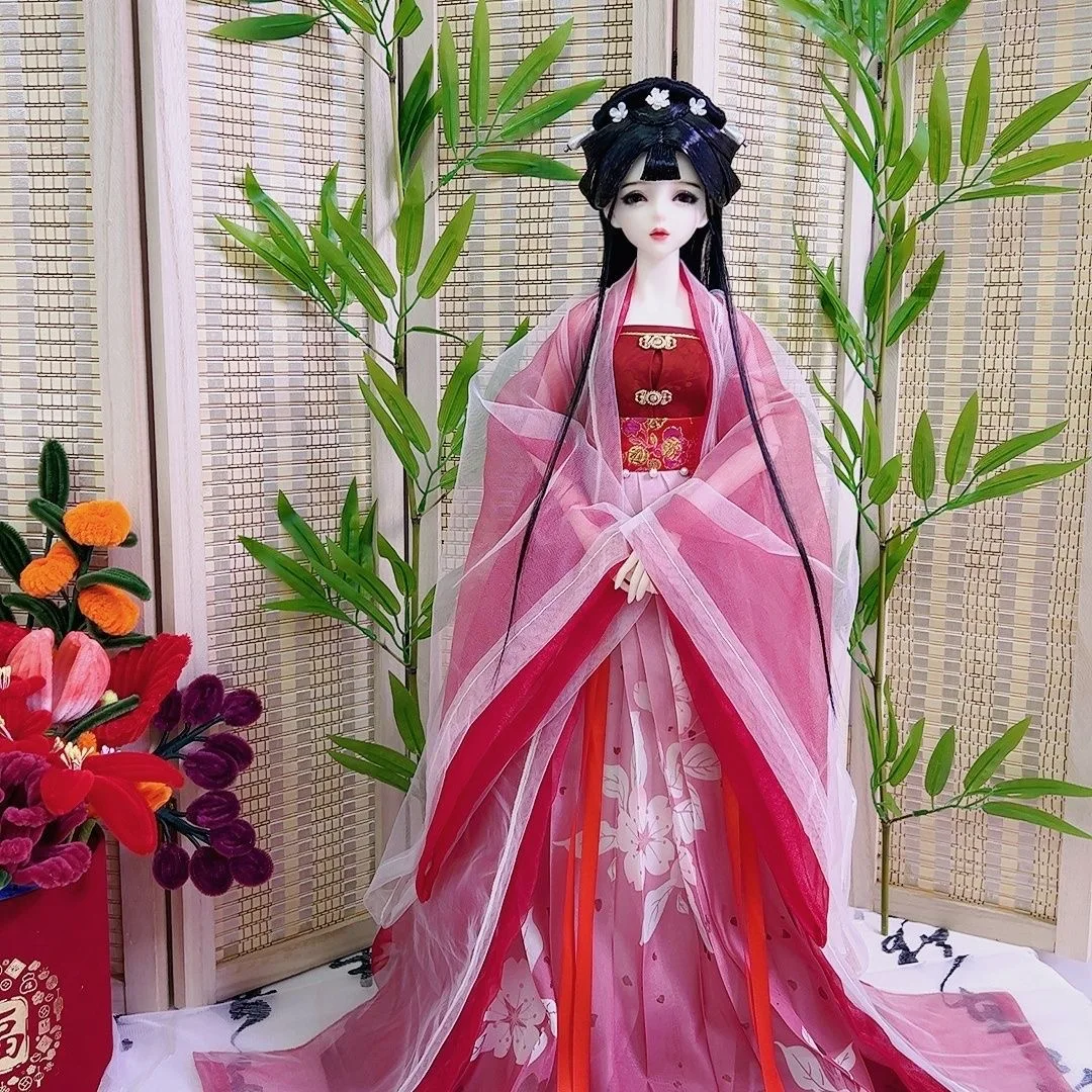 AS62CM Debisheng/Yeluoli кукольная одежда, белая Песочная красная юбка 1/6 1/4 1/3 BJD платье Бесплатная доставка