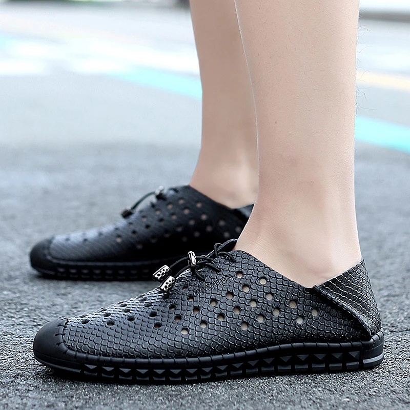 Туфли sandles мужские кожаные, Классические римские, для улицы, шитье, для пеших прогулок, платформа, ручная работа