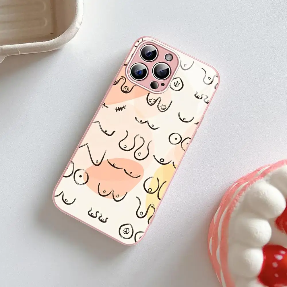 klasy etui na telefon z nadrukiem artystycznym do iPhone'a 14 13 12 Mini 11 Pro XS Max X XR 14 Plus ze szkła hartowanego (art.: 3920c58c23b40) - 3920c58c23b40