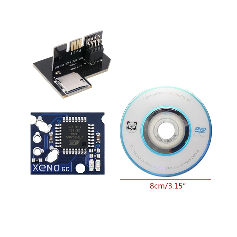 Запасные части для игр для NTSC Gamecube SD2SP2 Адаптер Micro SDCard Диск DVD Xeno для Набор чипов для геймеров (art.: 3920c63ebc77b) - 3920c63ebc77b