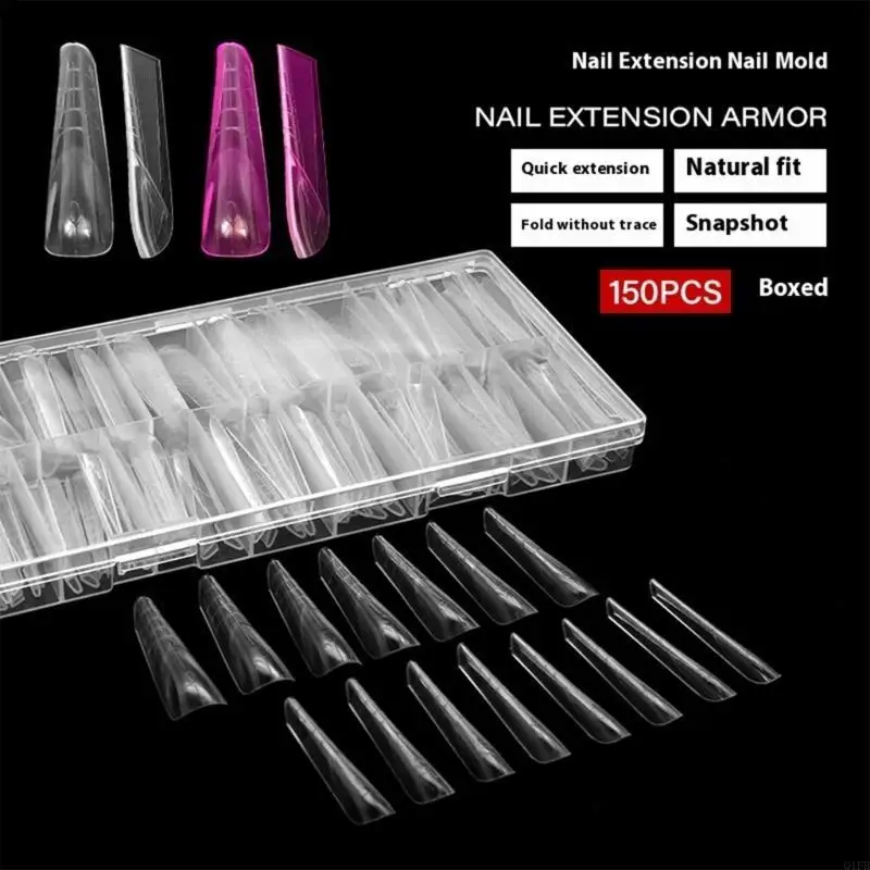 Фото Q1FB Clear Duals Mail System образуйте акриловый ультрафиолетовый гель -плесень №5