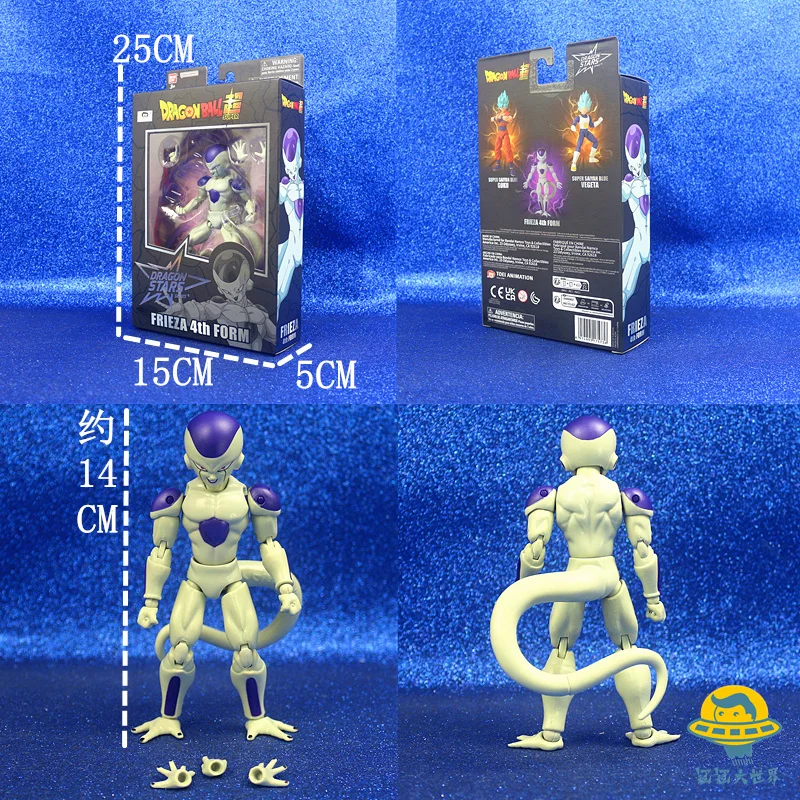 Фото Оригинальная Bandai в наличии Dragon Ball Super Dragon Star Super Saiyan Son Goku мобильный кукла подарок на день рождения Коллекционная модель №4
