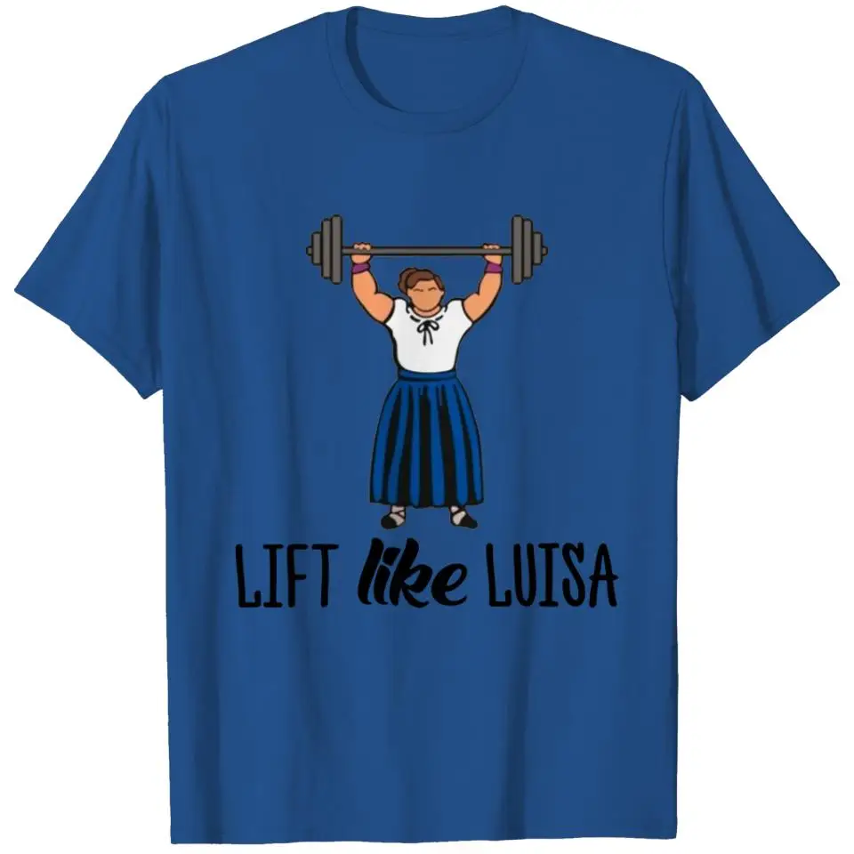 Футболки с надписью «Lift Like Luisa», подарок для любителей тяжелой атлетики