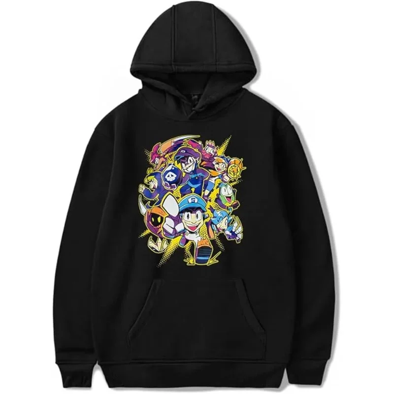 Фото Толстовка с капюшоном Yiyi SMG4 Merch All Stars для мужчин и женщин, модный комедийный пуловер с длинными рукавами, толстовка №4