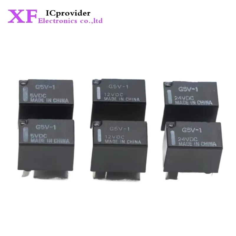 Для реле Omron G5V-1-24VDC 12VDC 5VDC G5V-2-12VDC 24VDC 5VDC Один открытый один закрытый 6pin 1A два открытых два закрытых 8PIN 2A
