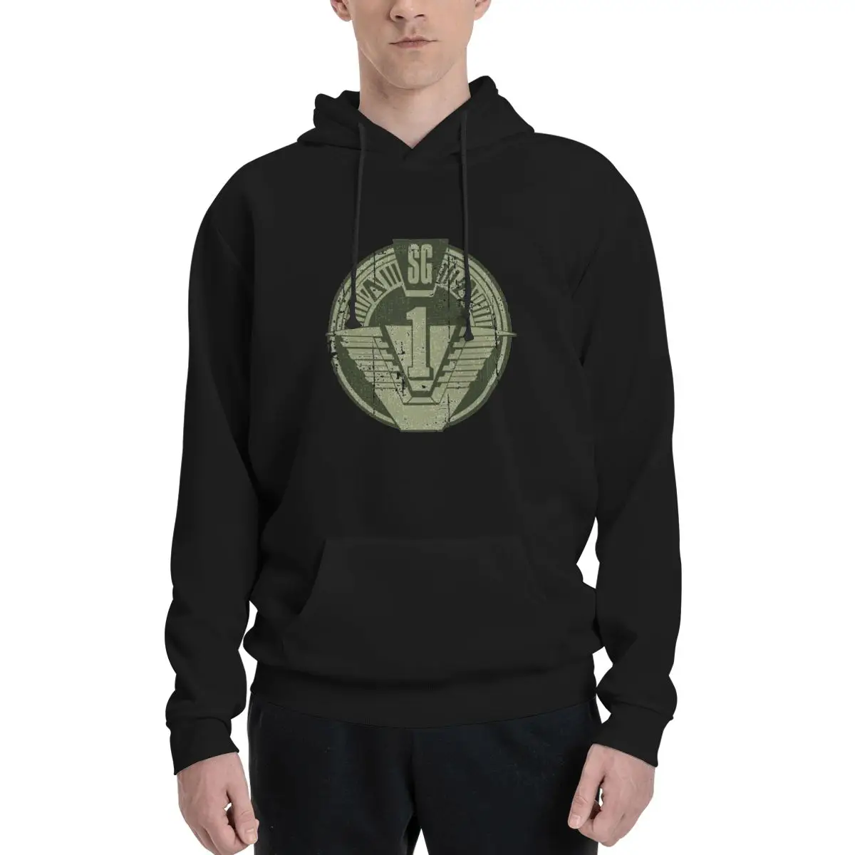 Stargate SGI Casual A Мужские толстовки с капюшоном