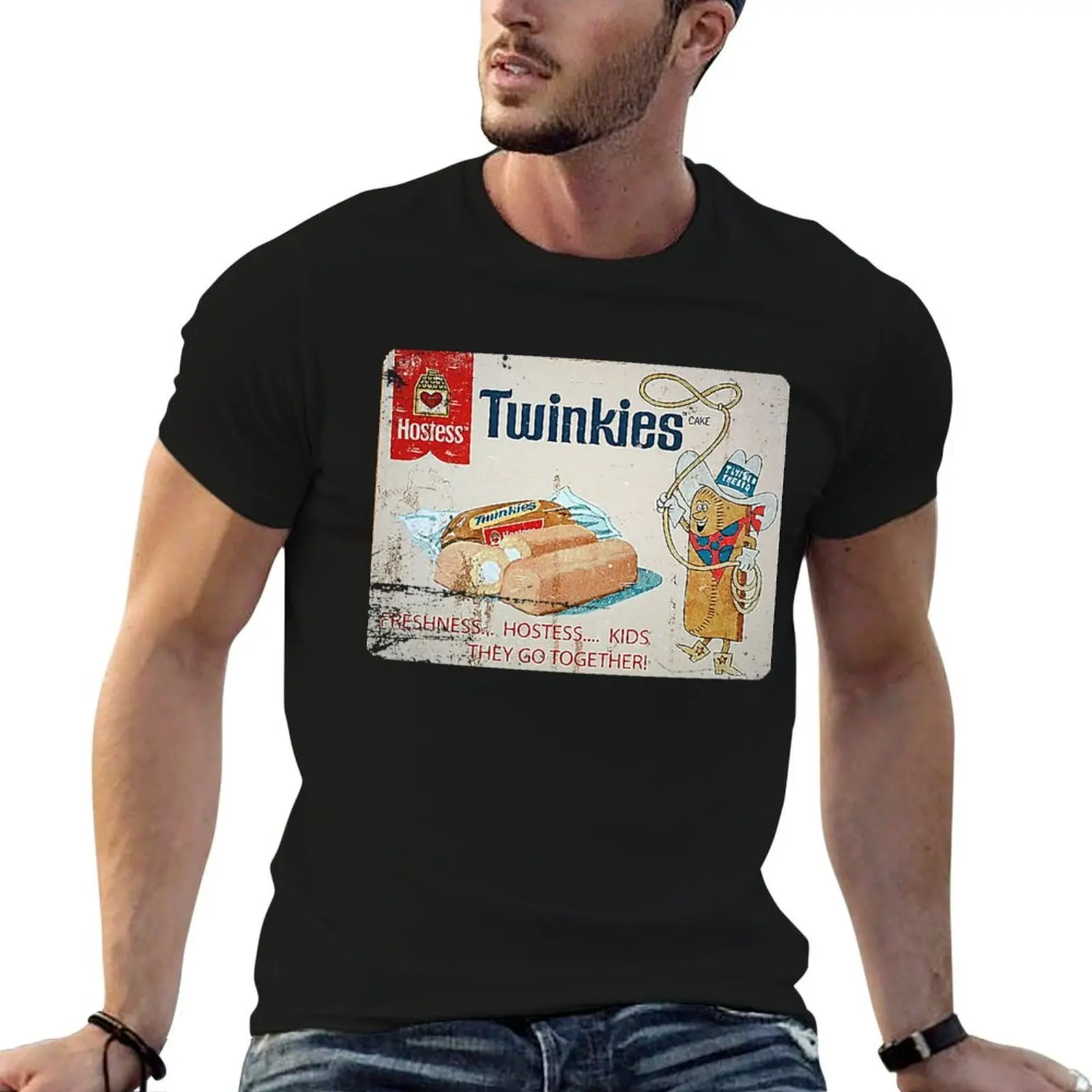 Фото Футболка Twinkies, забавные футболки, темный юмор, незаменимая футболка, футболка №4