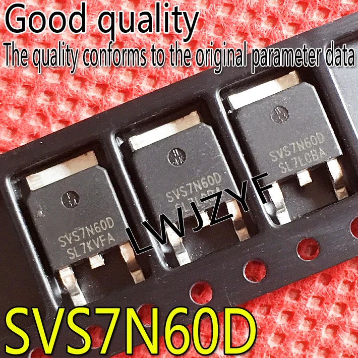 (1 шт.) Новинка 7N60 SVS7N60D FCD7N60 D7N60 MOS TO-252 600V7A MOSFET Быстрая доставка
