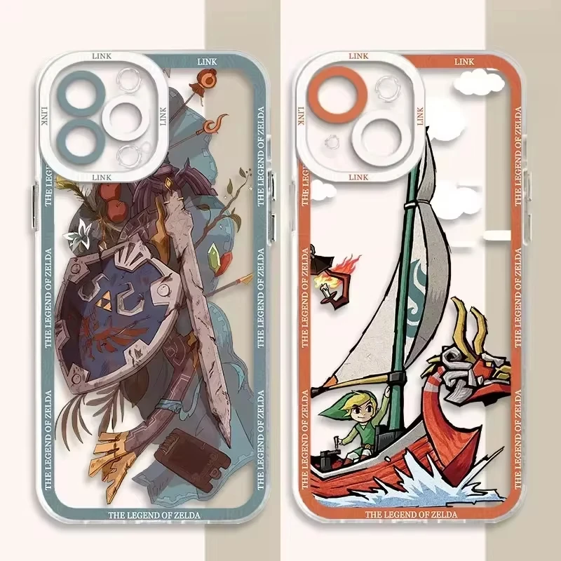 Чехол для телефона Game The Legend of Zeldas для iPhone 16, 15, 14, 13, 12, 11 Pro Max XS X XR 7, 8 SE Link M 04, обложка